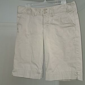 Womens Beige Casual Shorts